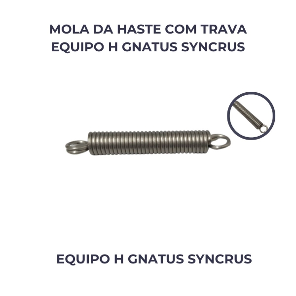 MOLA DA HASTE COM TRAVA EQUIPO H