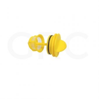 KIT TAMPA/TELA SEPARADOR DETRITO AMARELO DABI