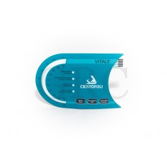 TECLADO MEMBRANA VF -  NV 12/21 TURQUESA CRISTÓFOLI