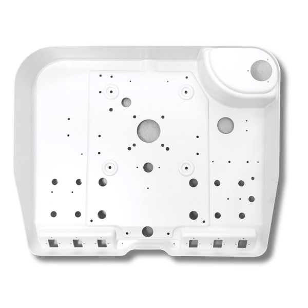 TAMPA EQUIPO SYN LS INOVA PLUS S/TECLA +CAIXA EQUIPO SYNCRUS L GNATUS - BRANCA COMPATIVEL