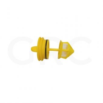 KIT TAMPA/TELA SEPARADOR DETRITO AMARELO DABI