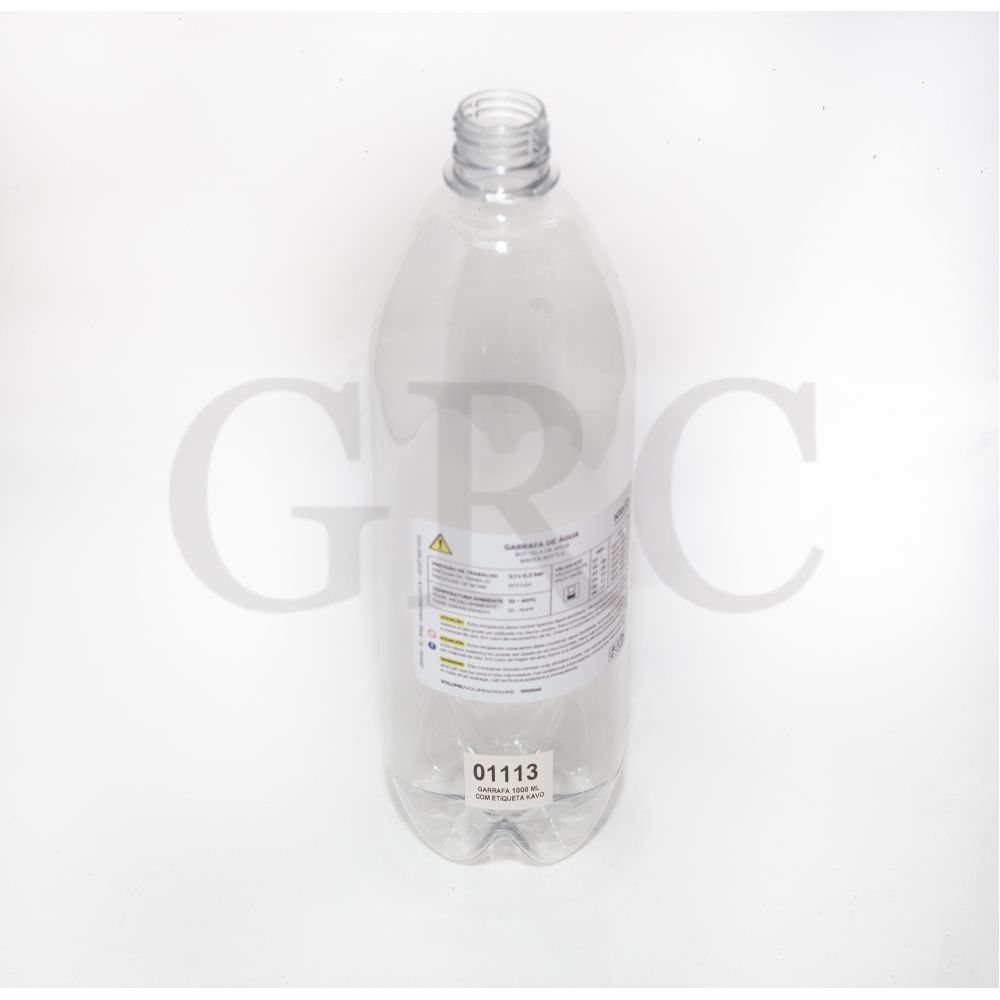 RESERVATORIO / GARRAFA 1000ML COM ETIQUETA KAVO