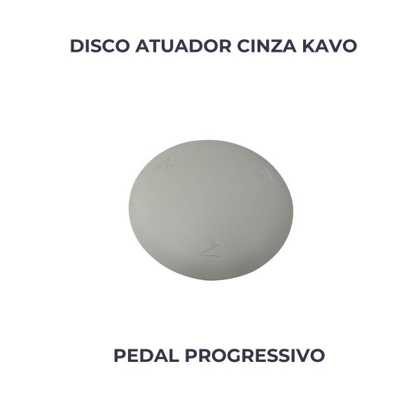 DISCO ATUADOR / CAPA PEDAL CINZA