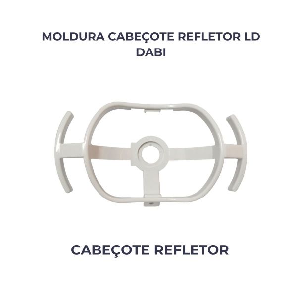 MOLDURA CABECOTE REFLETOR LD DABI