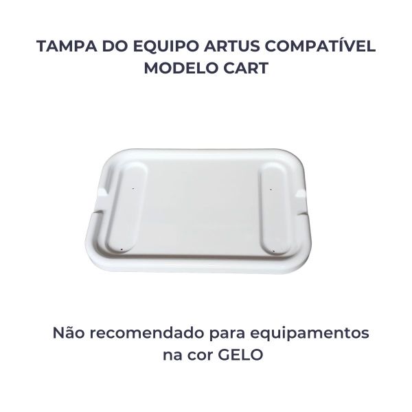 TAMPA EQUIPO ARTUS C GNATUS BRANCA COMPATIVEL