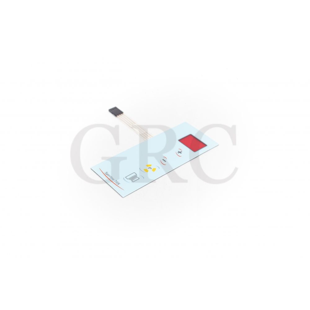 TECLADO MEMBRANA CONTROLE RX ELETRONIC DABI