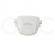 CORPO INFERIOR CABECOTE REFLETOR TOP 5 LEDS GNATUS