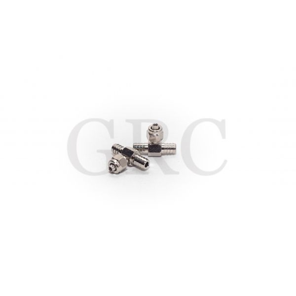 CONEXÃO T (ESPIGÃO) 8MM X(PORCA) 3MM X (ESPIGÃO) 8 MM