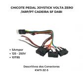 CHICOTE PEDAL JOYSTICK VZ/ARP/PT CADEIRA SF DABI