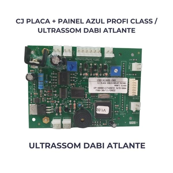 PLACA COMANDO DISPLAY PAINEL PROFI CLASS DABI