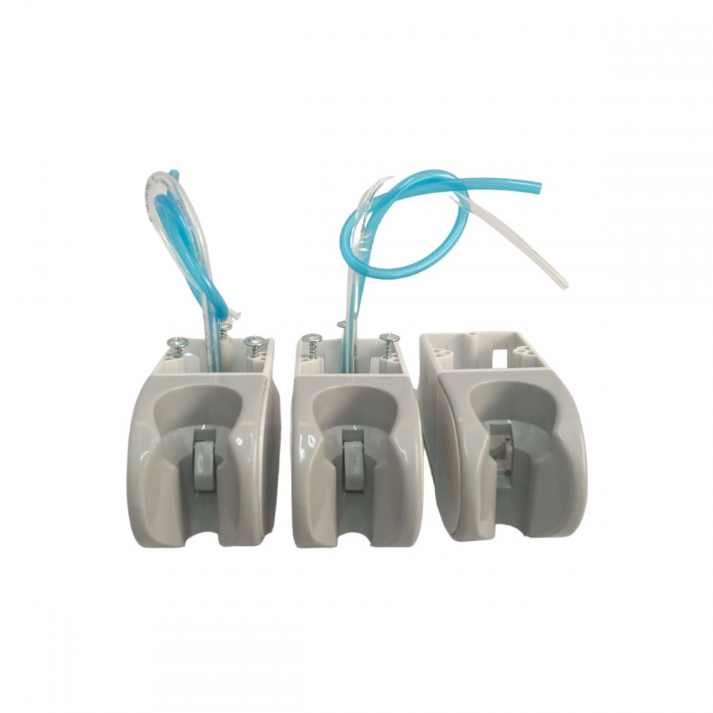 CJ 3 - SUPORTE PONTA ARO EQ SYNCRUS CINZA COMPLETO COMPATIVEL