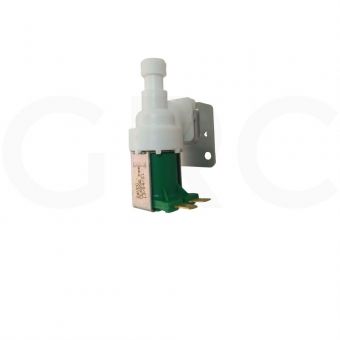 VALVULA SOLENOIDE 24VCC C/SUPORTE E SAIDA C/ ROSCA GNATUS