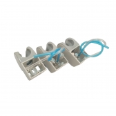 CJ 3 - SUPORTE PONTA ARO EQ SYNCRUS CINZA COMPLETO COMPATIVEL