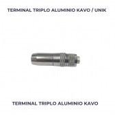 TERMINAL TRIPLO ALUMINIO KAVO / UNIK
