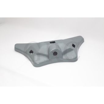 CAPA PEDAL JOYSTICK 3 BOTÕES S/ BASE FERRO CINZA ESCURO COMPATIVEL DABI