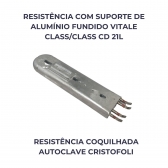 RESISTÊNCIA COM SUPORTE DE ALUMÍNIO FUNDIDO VITALE CLASS/CLASS CD 21L