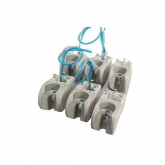 CJ 6 - SUPORTE PONTA ARO EQ SYNCRUS CINZA COMPLETO COMPATIVEL