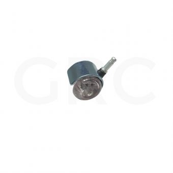 RODIZIO GEL DUPLO CROMA PRETO SQ91 HG-RD-SQ50