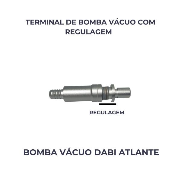 TERMINAL BOMBA VÁCUO C/ REGULAGEM