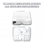 TAMPA EQUIPO SYNCRUS LS/S INOVA NEW+CAIXA EQUIPO SYNCRUS L GNATUS - BRANCA COMPATIVEL