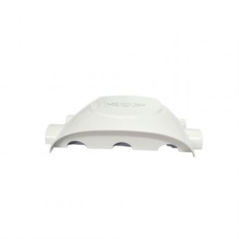 CORPO SUPERIOR CABECOTE REFLETOR TOP 3 LEDS BRANCO GNATUS
