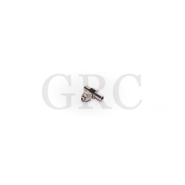 CONEXÃO T (ESPIGÃO) 8MM X(PORCA) 3MM X (ESPIGÃO) 8 MM