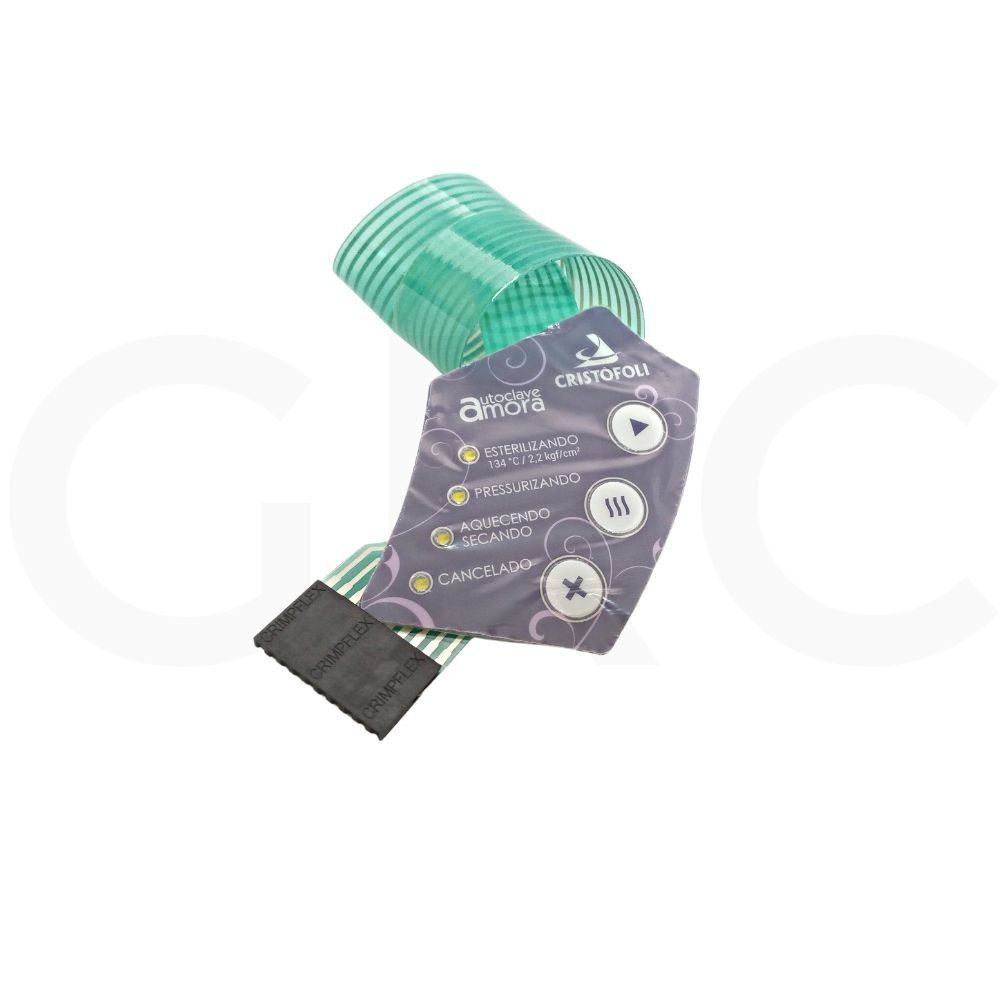 TECLADO LED C/CABO FLAT AMORA LILAS