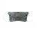 CAPA PEDAL JOYSTICK 5 BOTOES S/ BASE FERRO CINZA ESCURO COMPATIVEL DABI