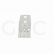 TAMPA CHASSI UA G1/G2 NEW ACABAMENTO BCO DB