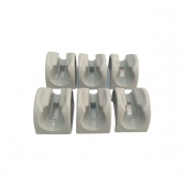 KIT 06 PÇ APOIO TERMINAL ARO/JATO/SUG/VENTURE CINZA COMPATIVEL