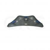 CAPA PEDAL JOYSTICK 5 BOTOES S/ BASE FERRO CINZA ESCURO COMPATIVEL DABI
