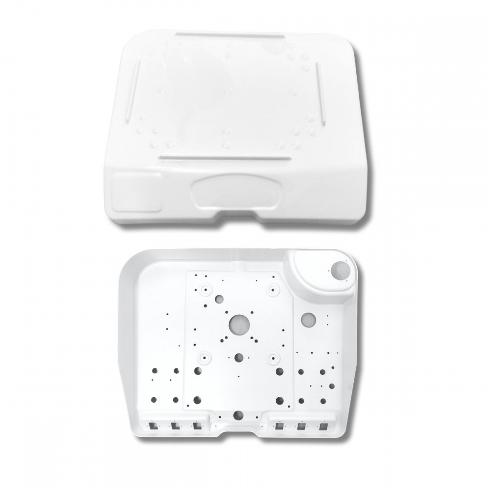 TAMPA EQUIPO SYN LS INOVA PLUS S/TECLA +CAIXA EQUIPO SYNCRUS L GNATUS - BRANCA COMPATIVEL