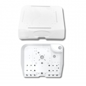 TAMPA EQUIPO SYN LS INOVA PLUS S/TECLA +CAIXA EQUIPO SYNCRUS L GNATUS - BRANCA COMPATIVEL